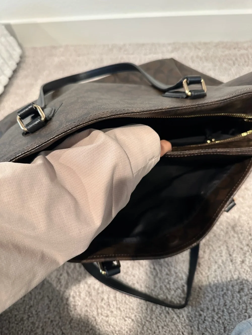 Coach Diaper Tote - Picture 7 of 10